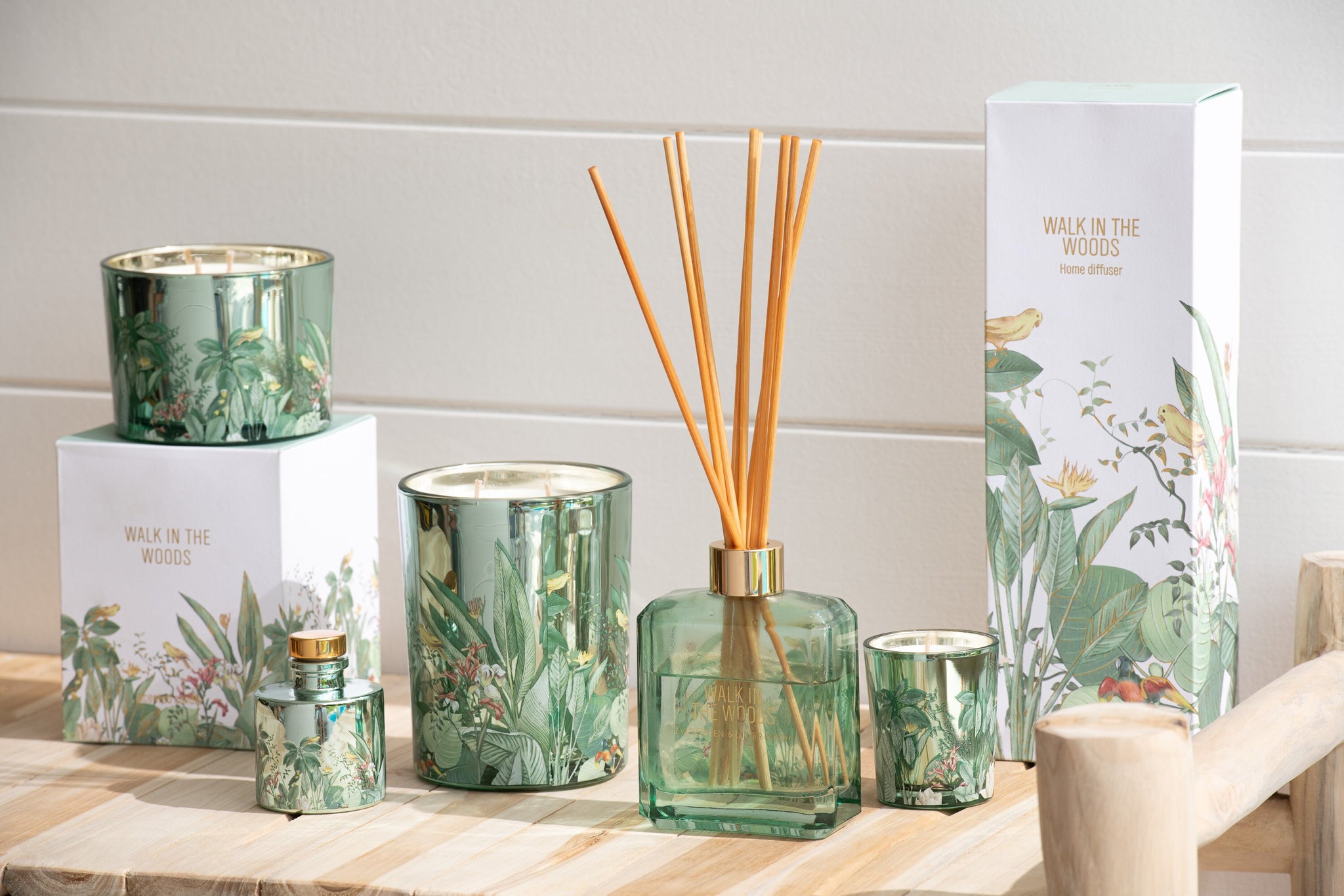 Reed Diffuser Wandeling In Het Bos Groen-180Ml