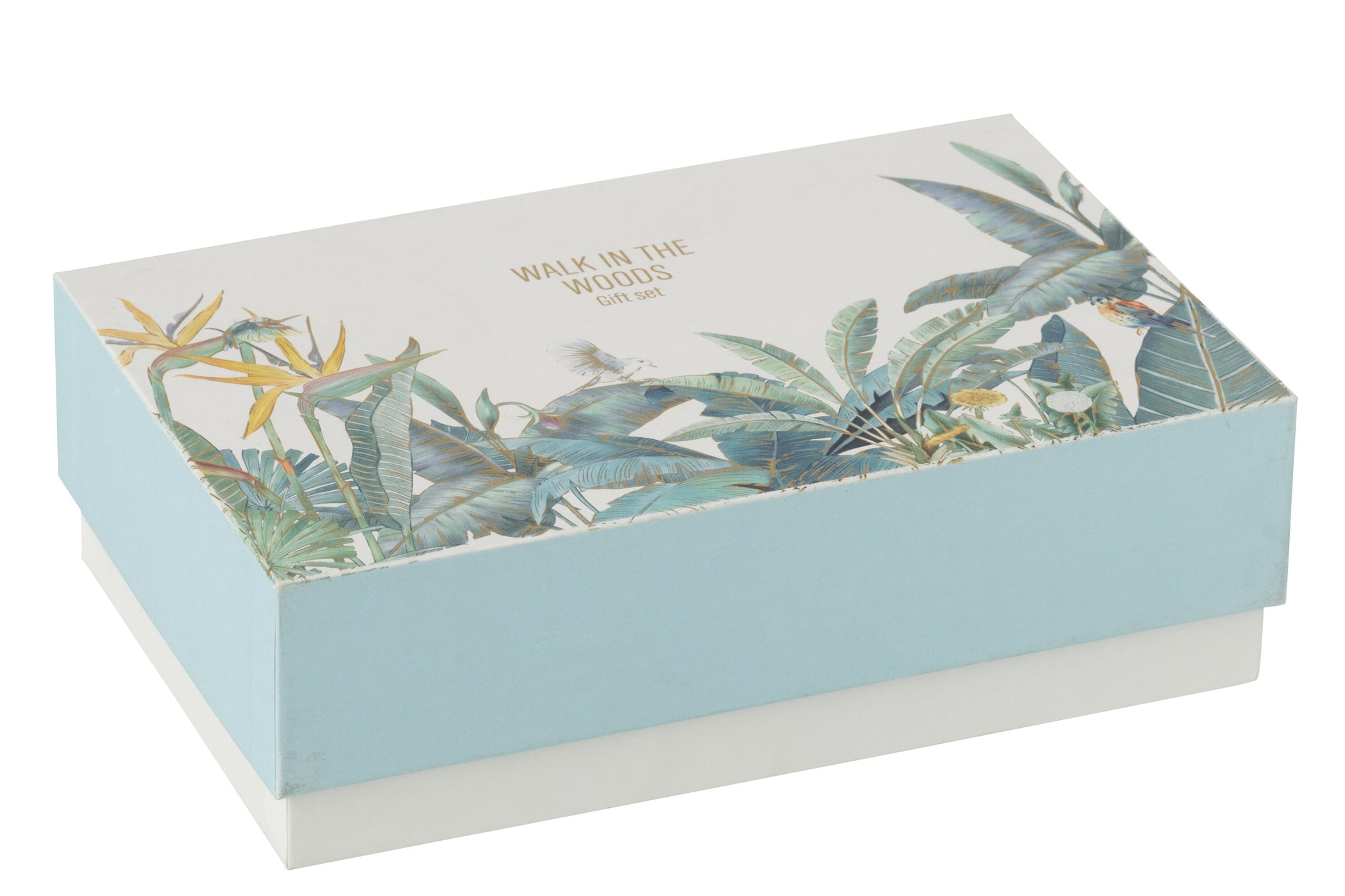 Cadeauset Kaars + Diffuser Wandeling in het Bos Blauw