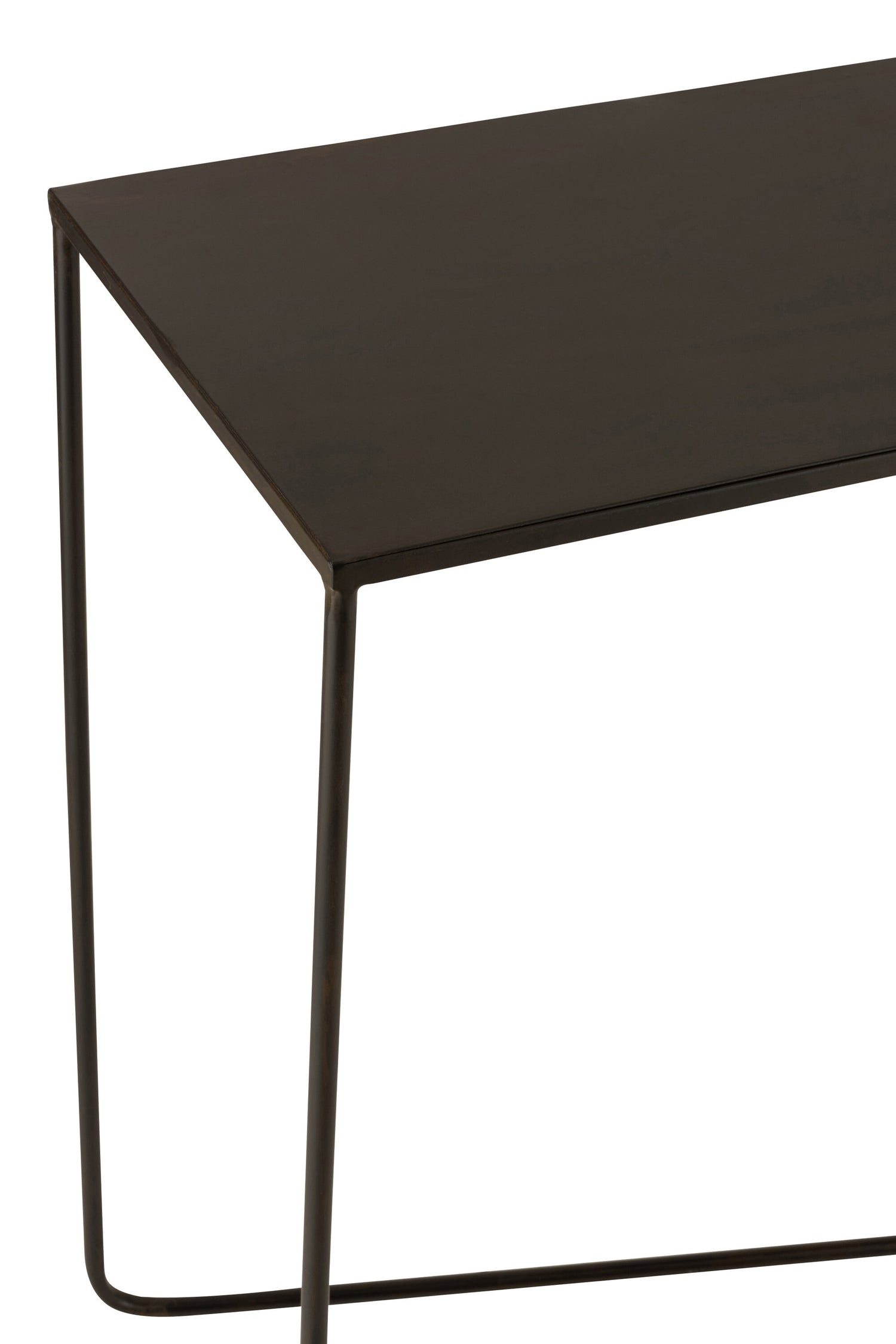 Console Rechthoekig Kruisframe Metaal Zwart