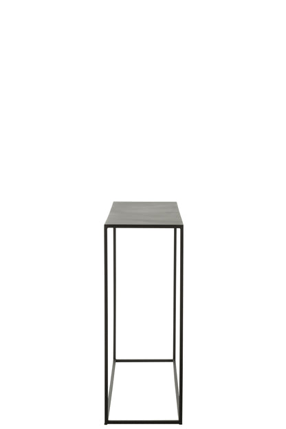 Console Rechthoek Metaal Zwart