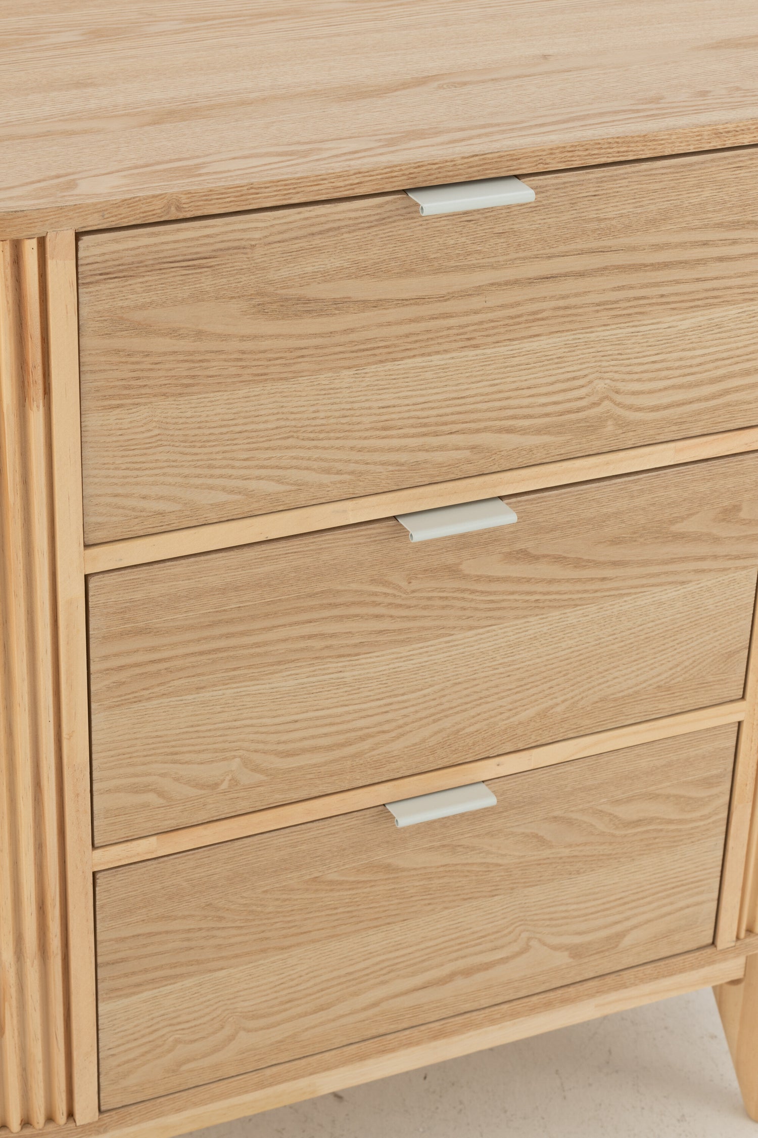 Kast Afgerond MDF/Dennenhout Natuurlijk Groot