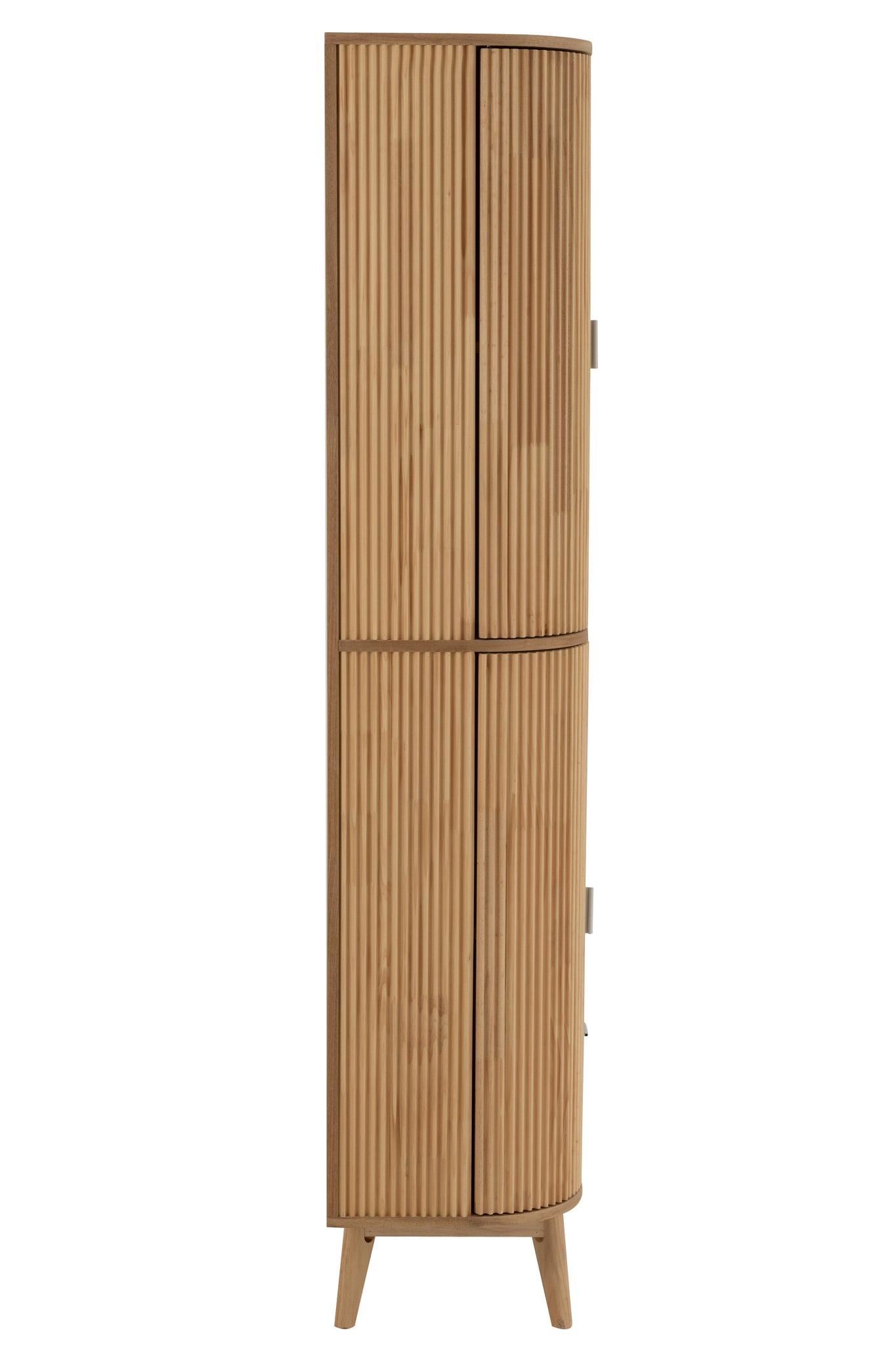 Plank Afgerond Mdf/Dennenhout Natuurlijk