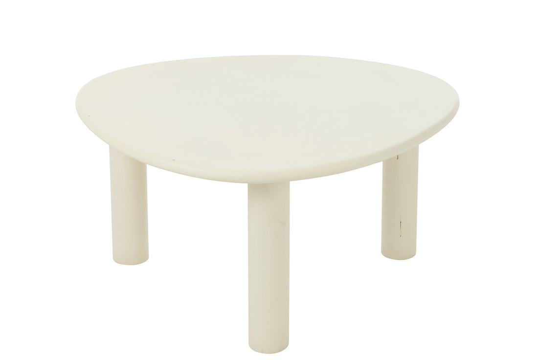 Bijzettafel Bali Mdf/Pvc Wit Middelgroot