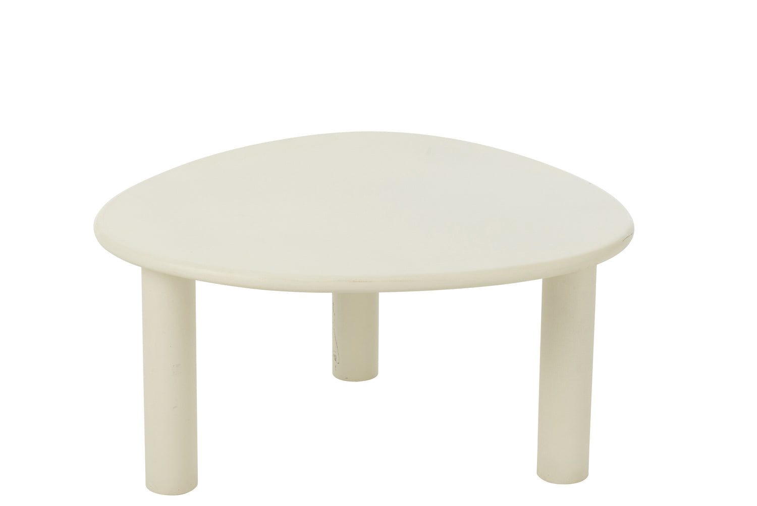 Bijzettafel Bali Mdf/Pvc Wit Middelgroot