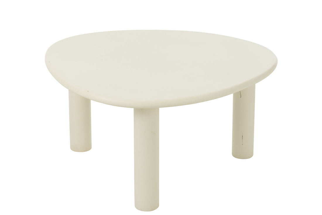 Bijzettafel Bali Mdf/Pvc Wit Middelgroot