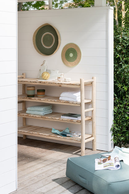 Rack Ranch Teak Wood Natural