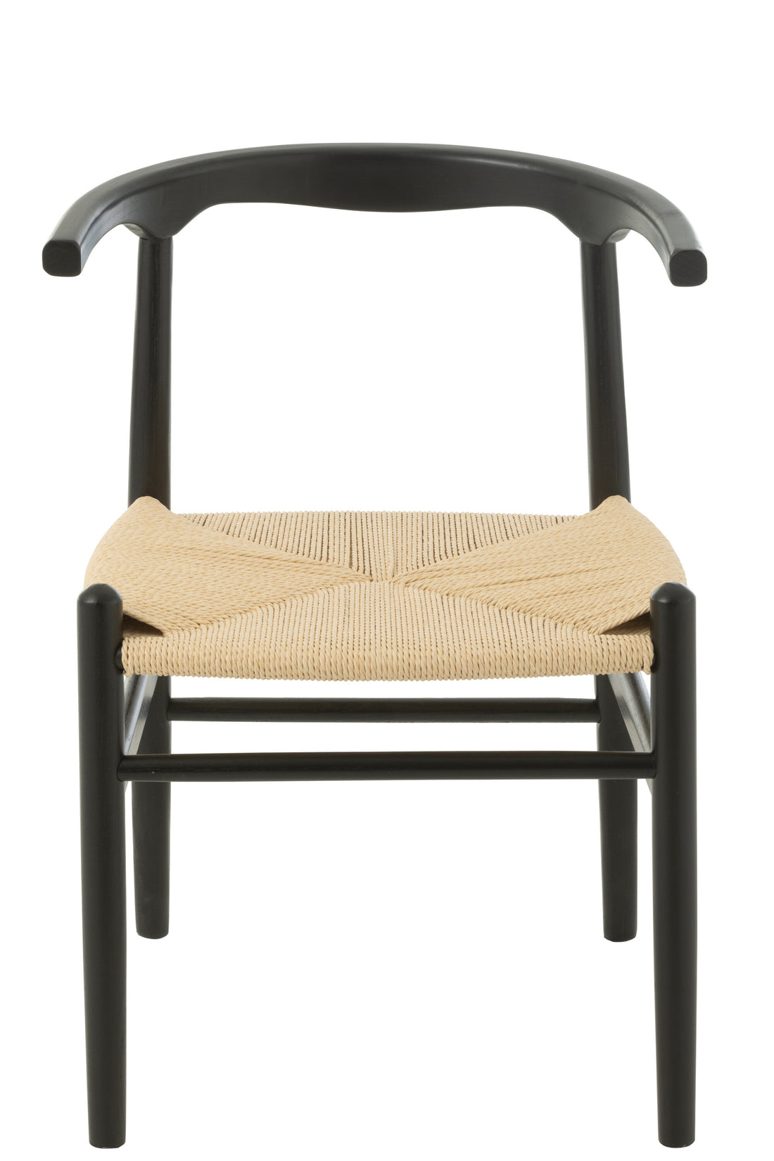 Chair Toon Beech Wood/Rope Black
