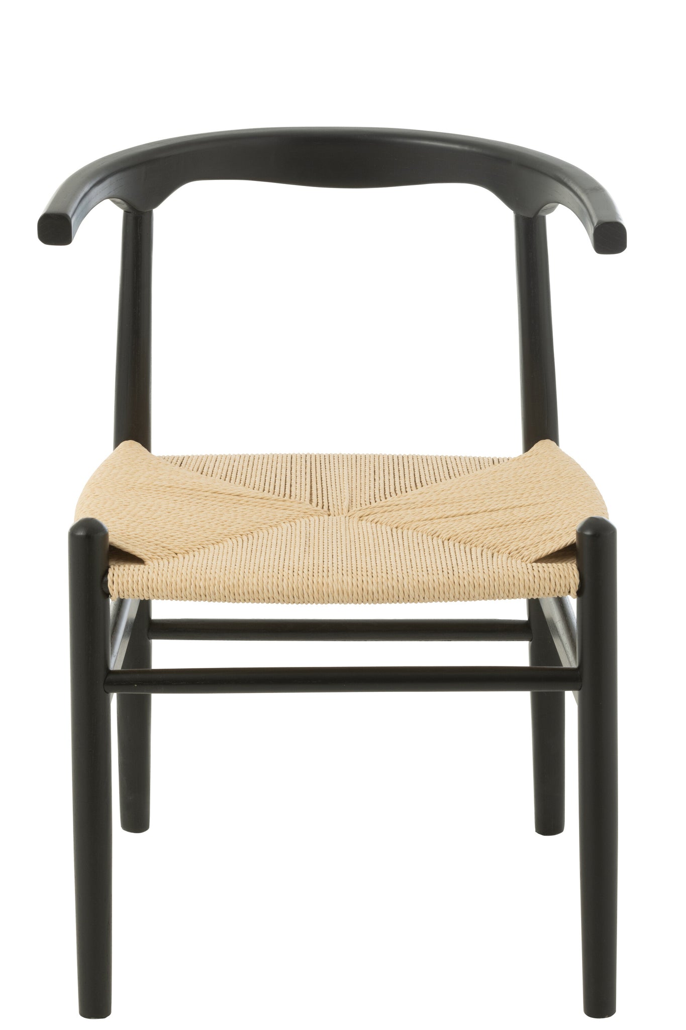 Chair Toon Beech Wood/Rope Black