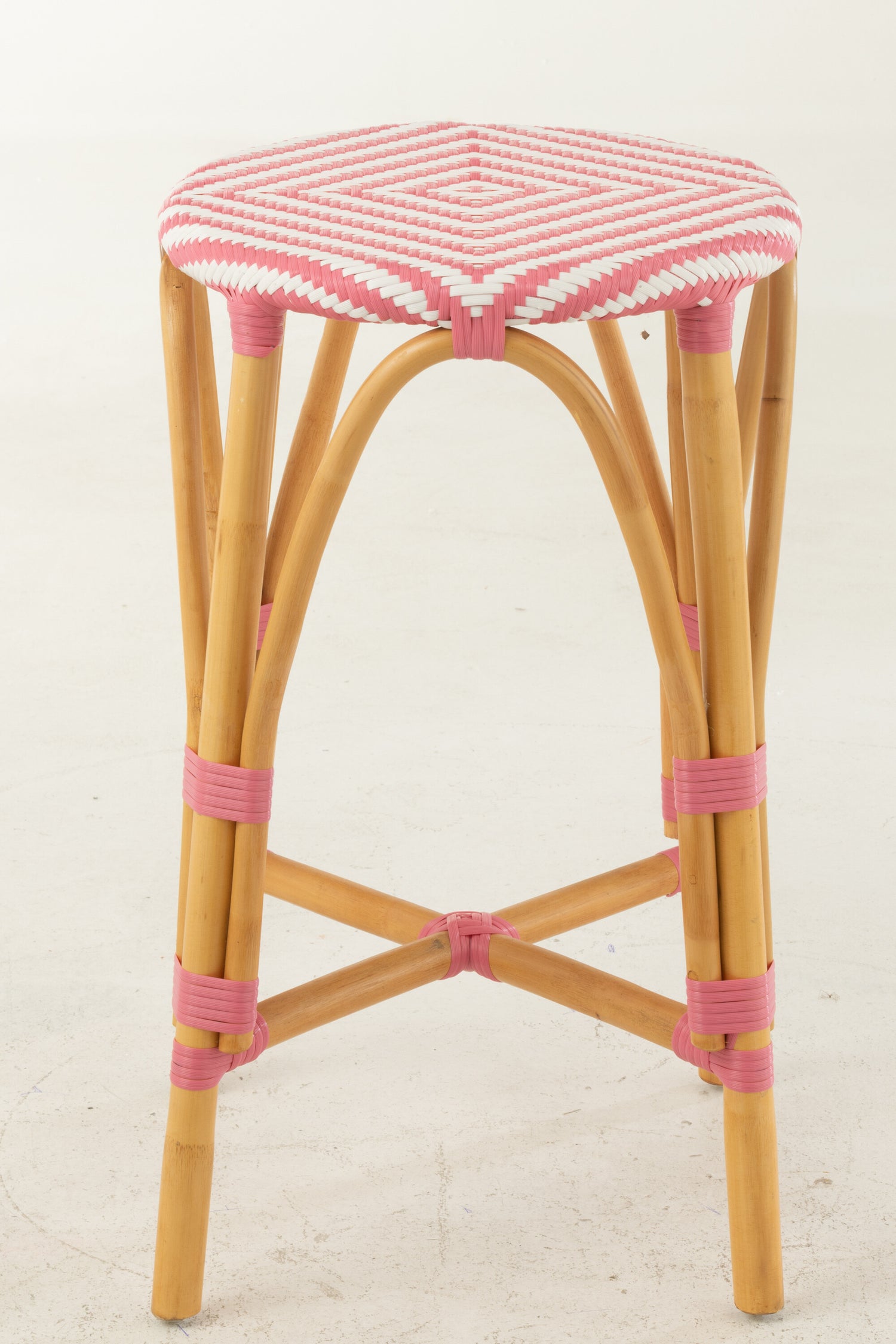 Kruk Rotan Roze Groot