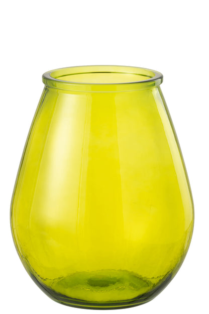 Vaas Ei Glas Geel Groot