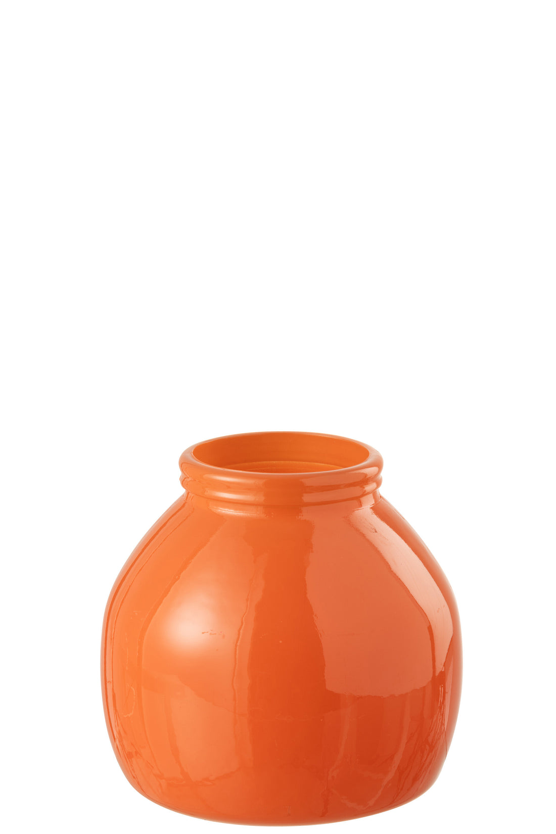 Vaas Glas Oranje Klein