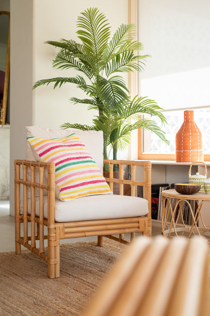 Kussen Cocoon Strepen Katoenmix