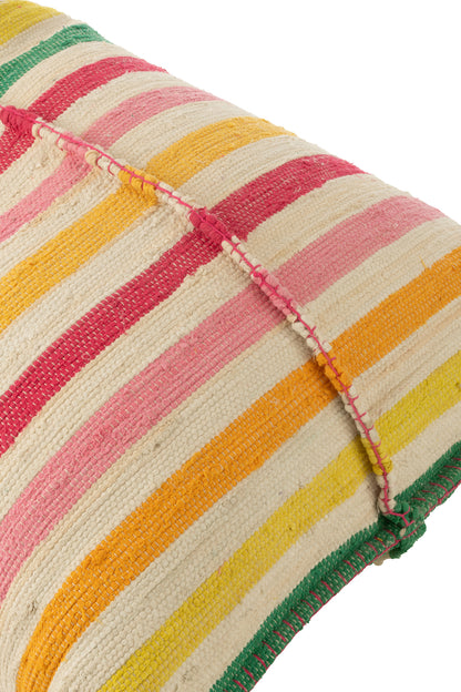 Bean Bag Cocoon Strepen Katoenmix