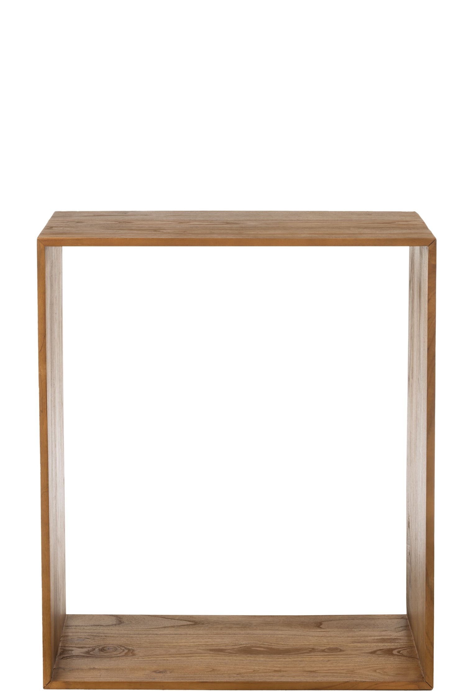 Wandrek Kubus Hout Bruin