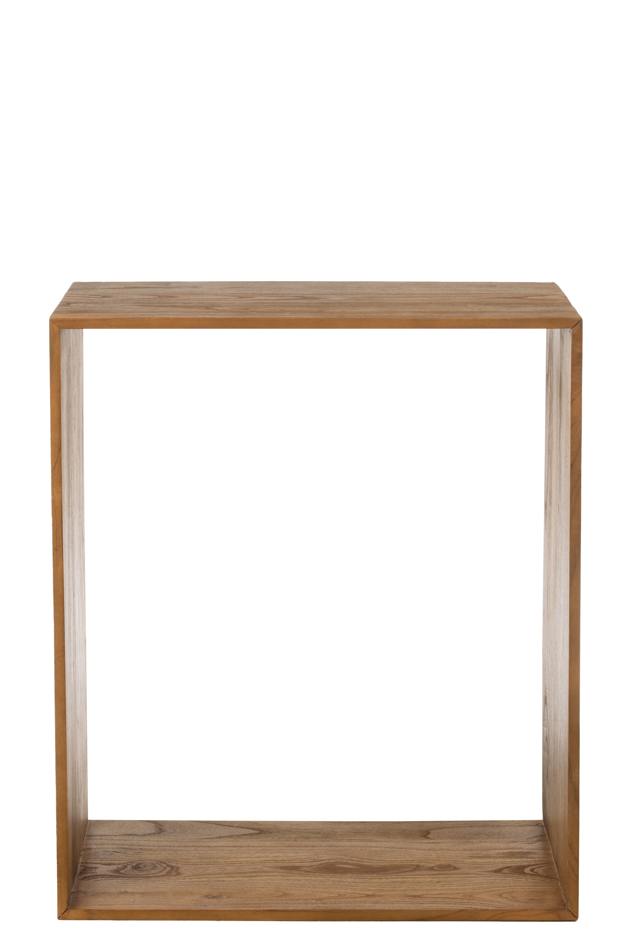 Wandrek Kubus Hout Bruin