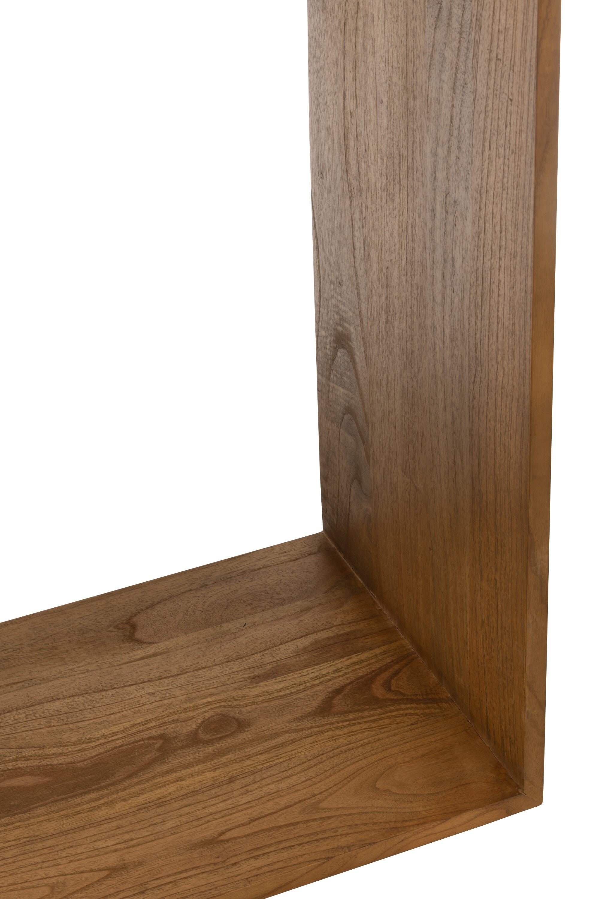 Wandrek Kubus Hout Bruin