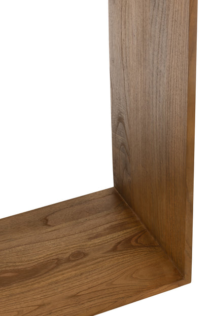 Wandrek Kubus Hout Bruin