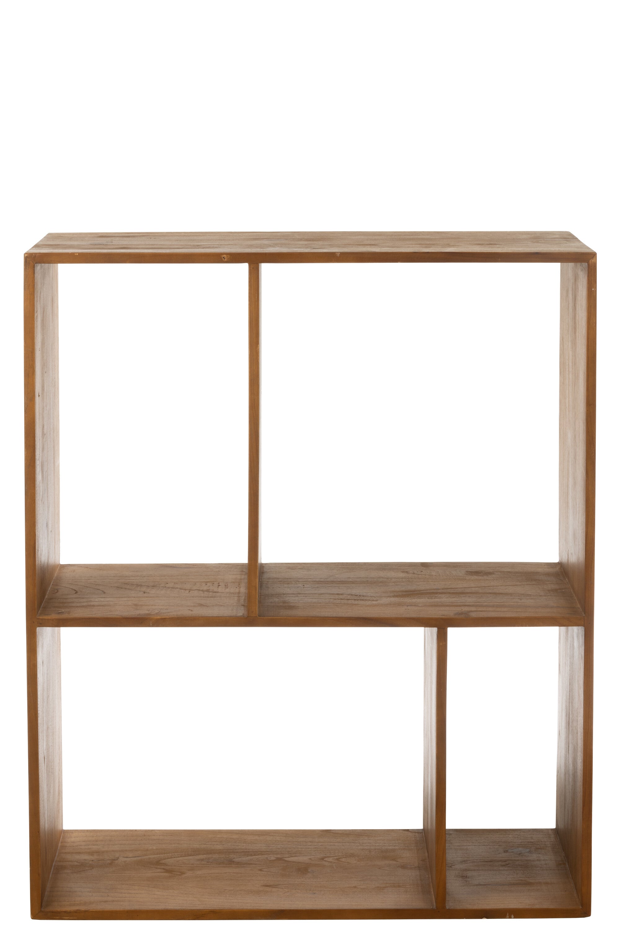 Wandrek Kubus 4P Hout Bruin