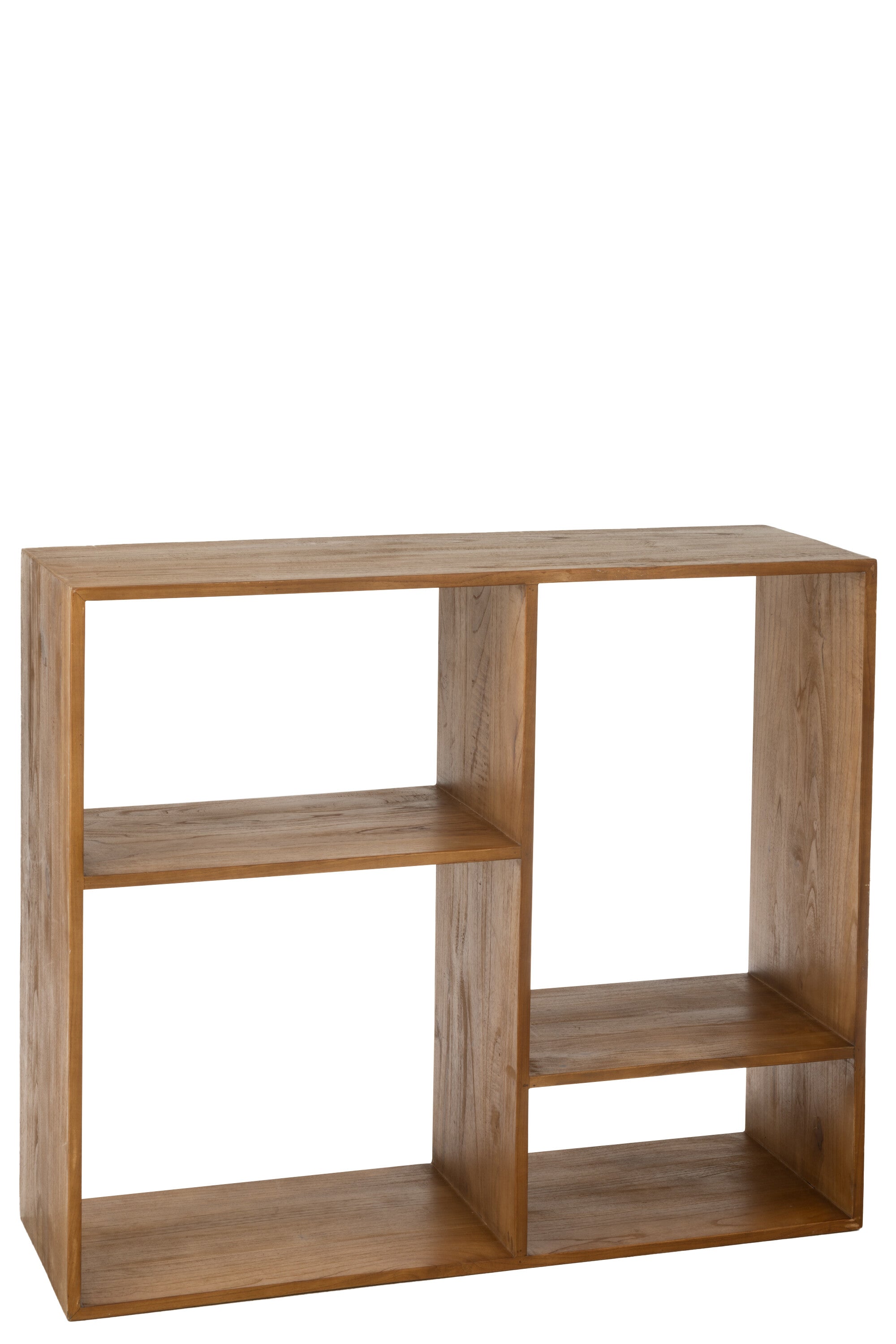 Wandrek Kubus 4P Hout Bruin