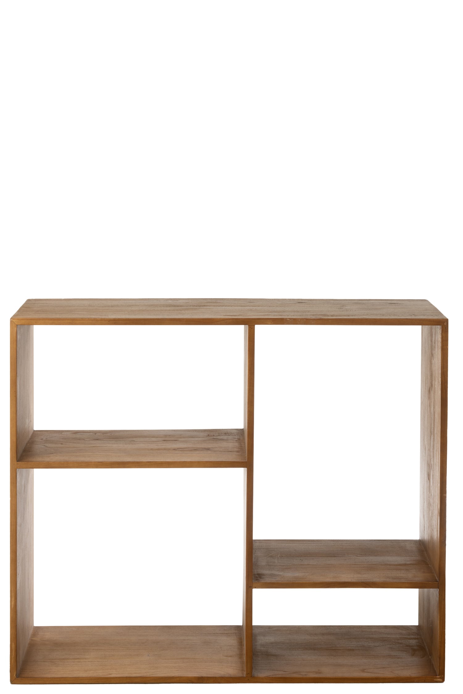 Wandrek Kubus 4P Hout Bruin