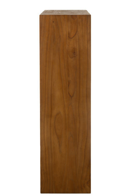 Wandrek Kubus 3P Hout Bruin