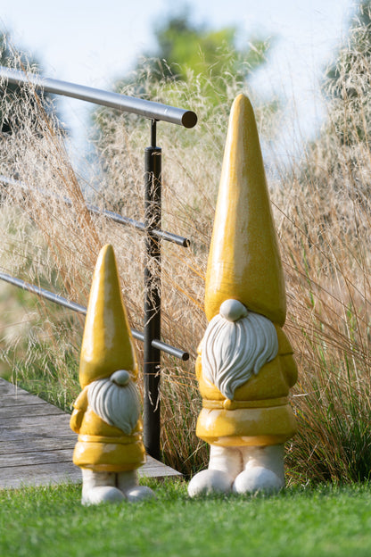 Kabouter Buitenshuis Mgo Geel Groot