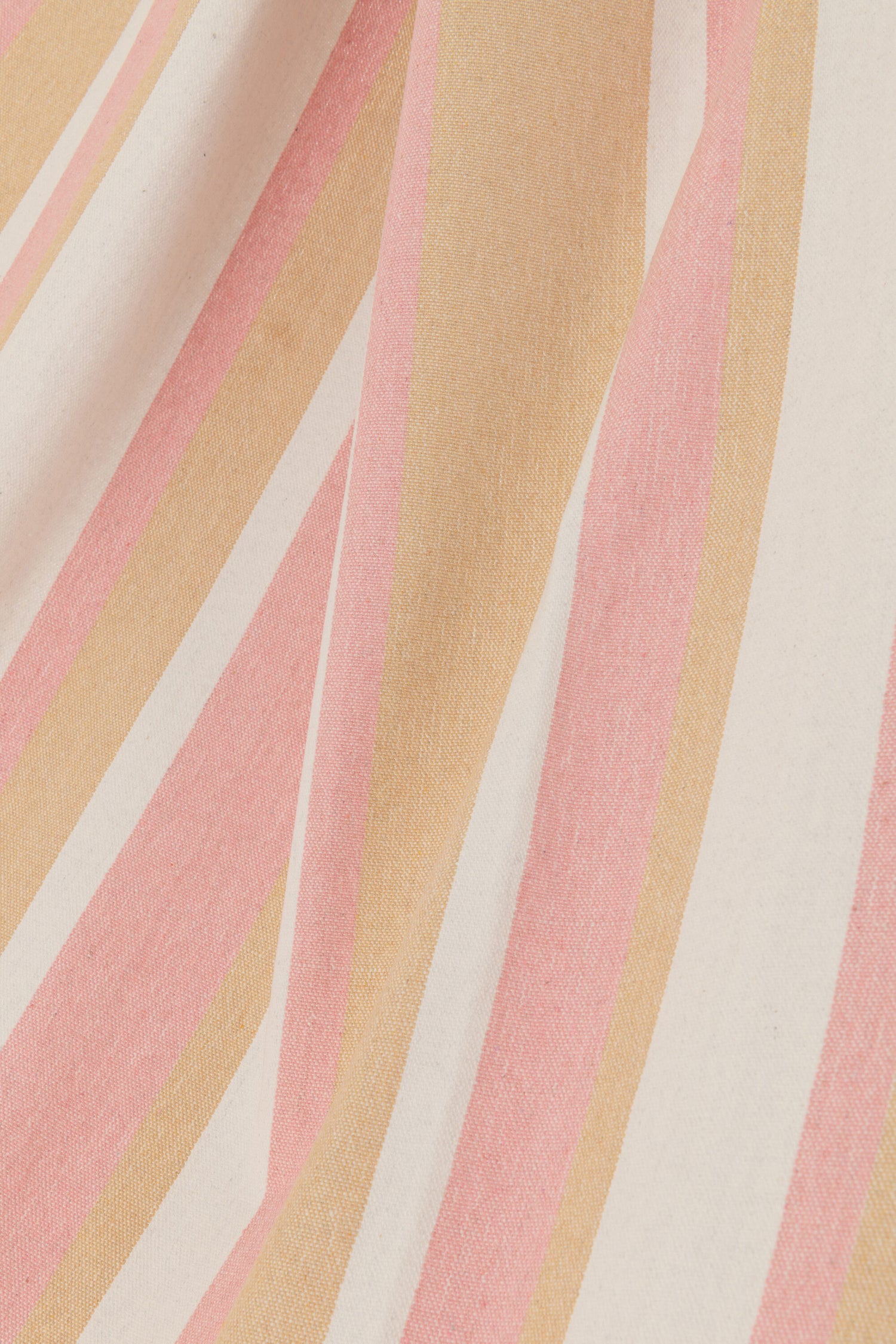 Hangmat Strepen Katoen/Polyester Wit/Beige/Roze
