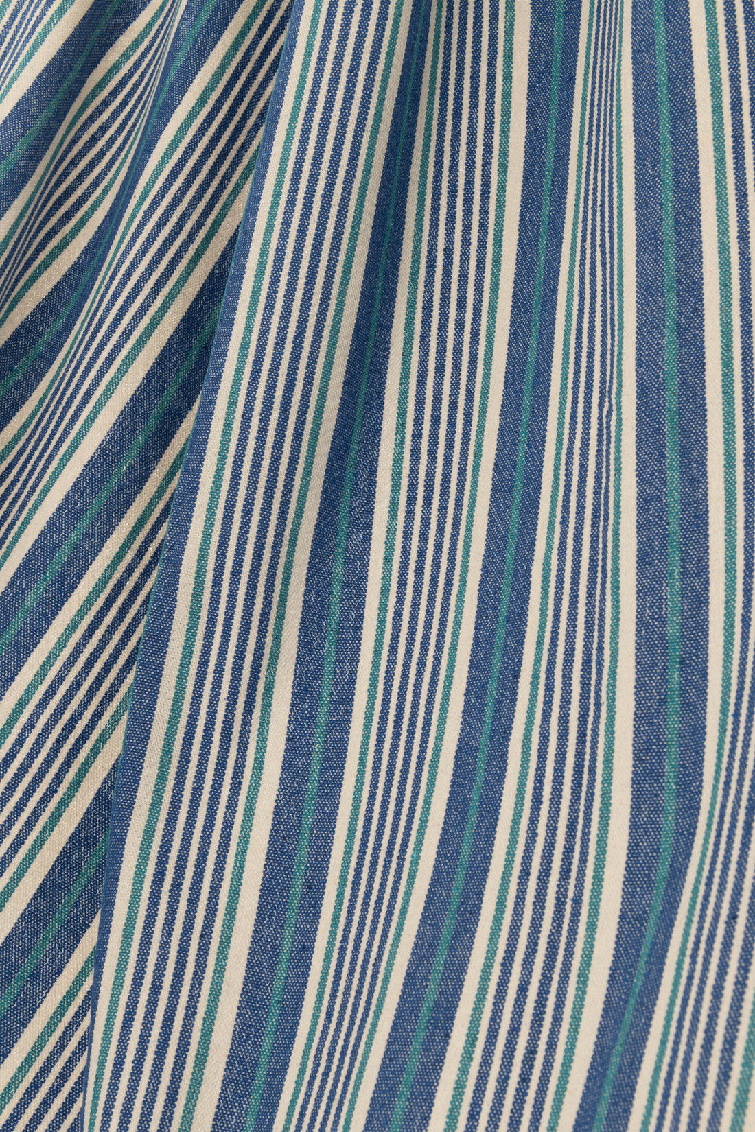 Hangmat Strepen Katoen/Polyester Blauw/Wit