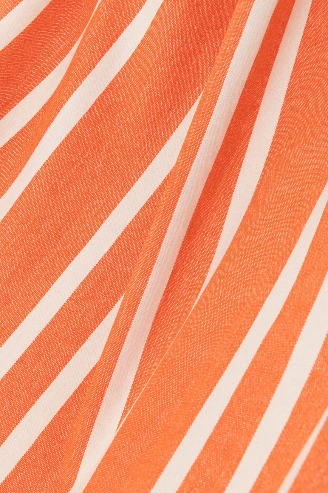 Hangmat Strepen Katoen/Polyester Oranje/Wit