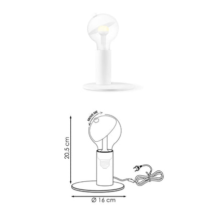 Tafellamp Move Me - Side Cone 5,5W 2700K Wit