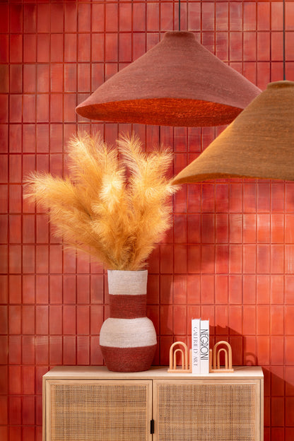 Hanglamp Zeegras Roest