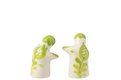 Zout &amp; Peper Granada Keramiek Wit/Groen