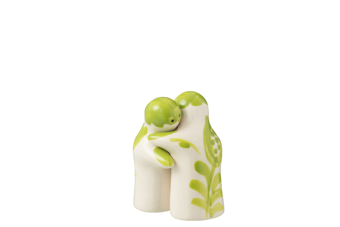 Zout &amp; Peper Granada Keramiek Wit/Groen