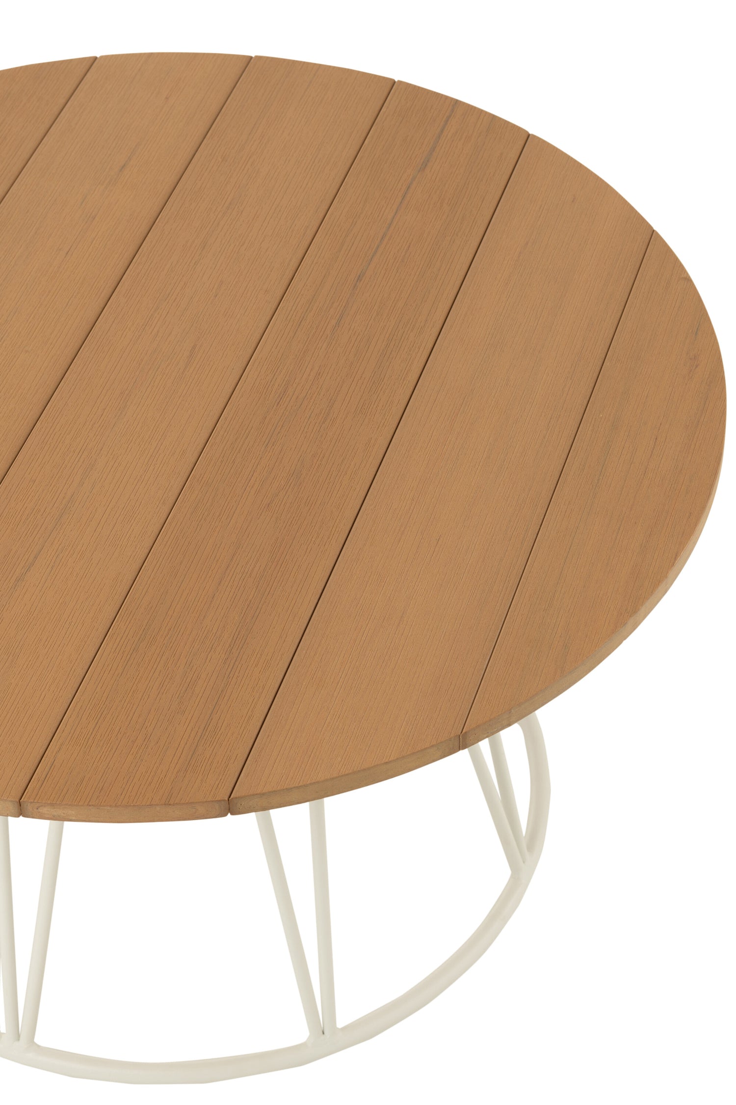 Tafel Zoa Staal/Polyethyleen Wit