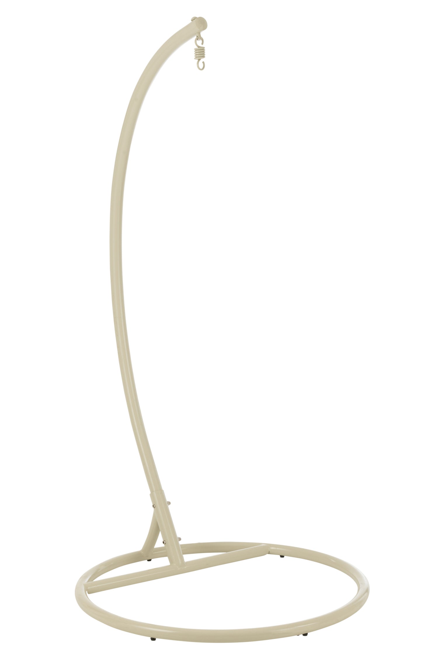 Hangstoel Egga Staal/Touw Beige