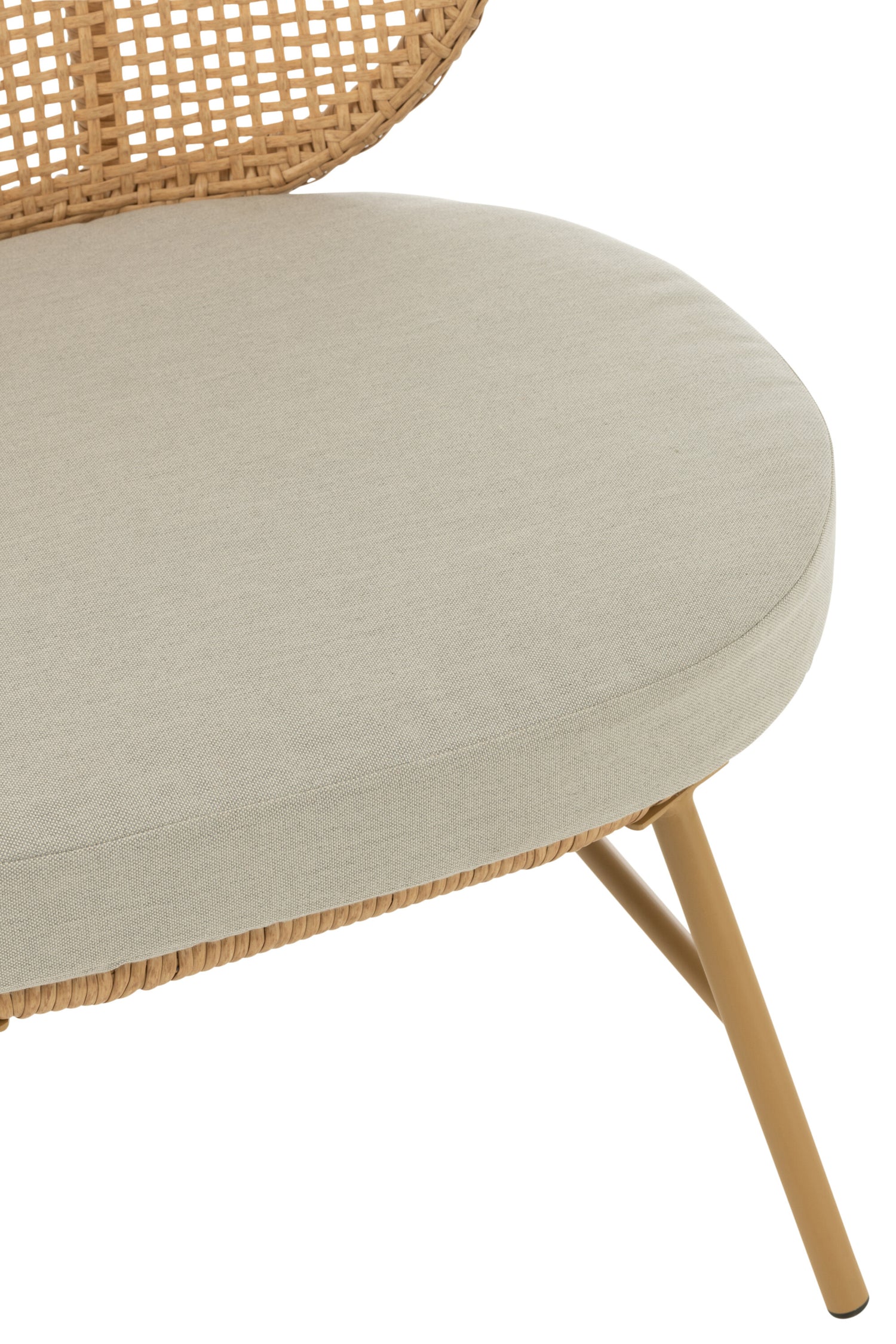 Stoel Joa Staal/Riet Natuurlijk