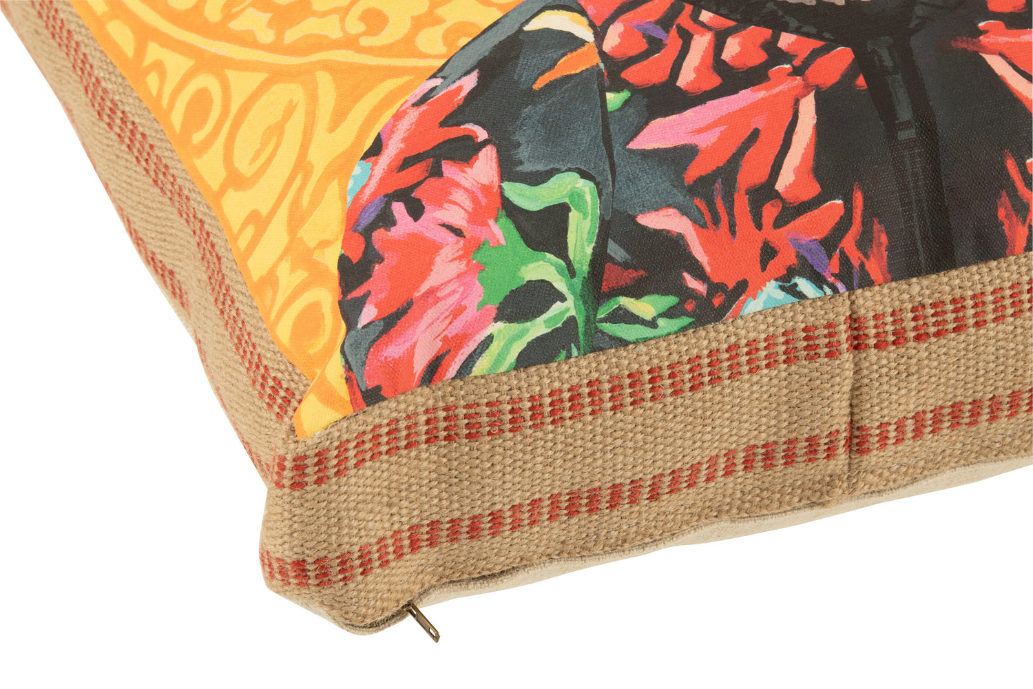 Kussen Hond Popart Polyester/Linnen Mix