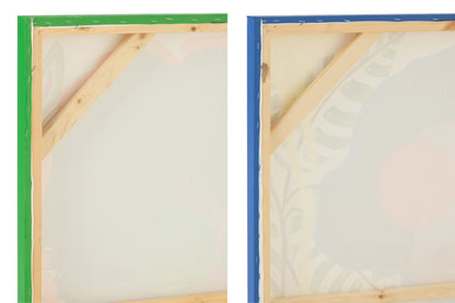 Wanddecoratie Vrouwen Popart Canvas Mix Groot Assortiment Van 2