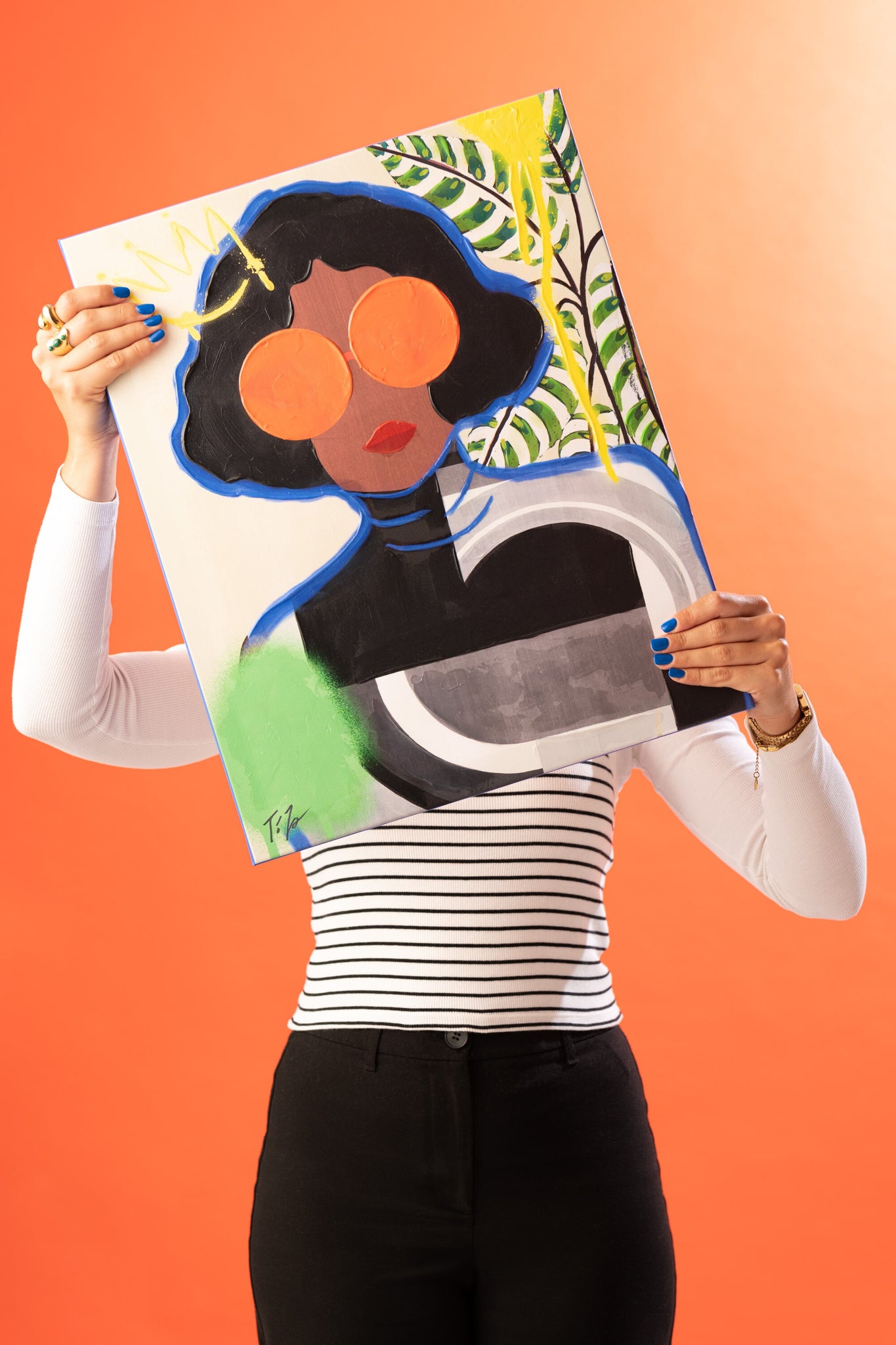 Wanddecoratie Vrouwen Popart Canvas Mix Groot Assortiment Van 2