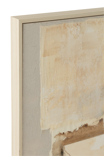 Schilderen Jouk Canvas/Pinewood Mix