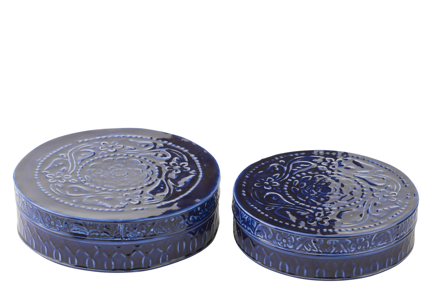 Set van 2 Box Nag Iron Blauw