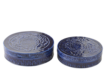 Set van 2 Box Nag Iron Blauw