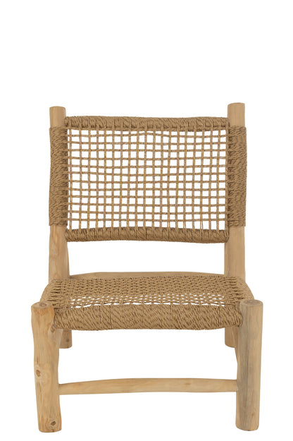 Sofa Vita Teak/Plastic Natural