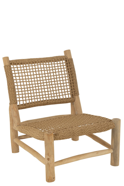 Sofa Vita Teak/Plastic Natural