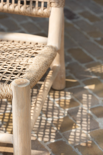 Sofa Vita Teak/Plastic Natural