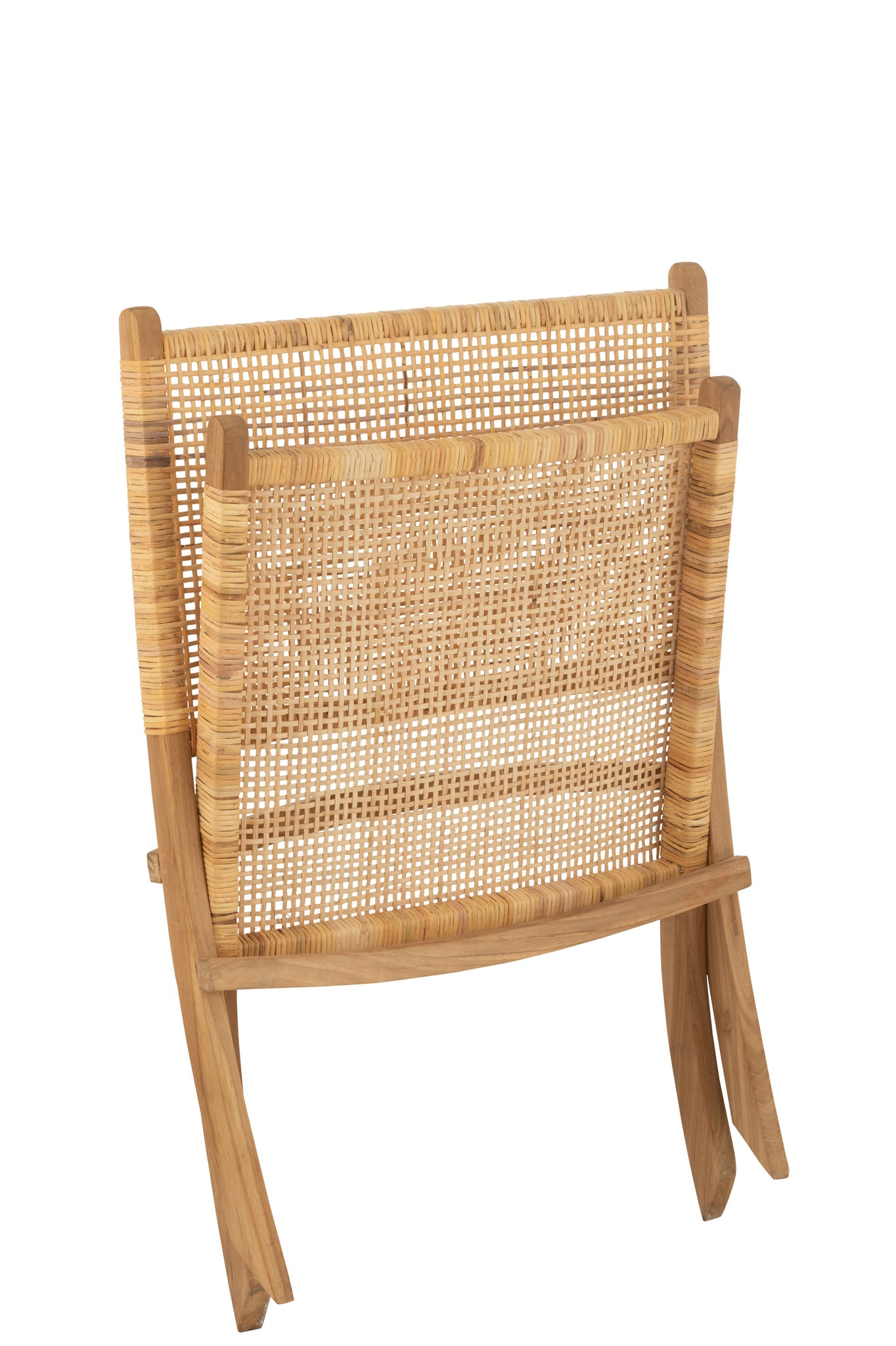 Vouwstoel Rattan/Teak Naturel