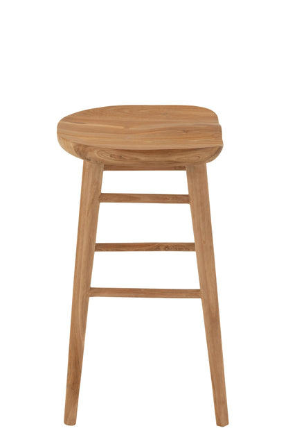 Barstoel Mika Teak Natuurlijk