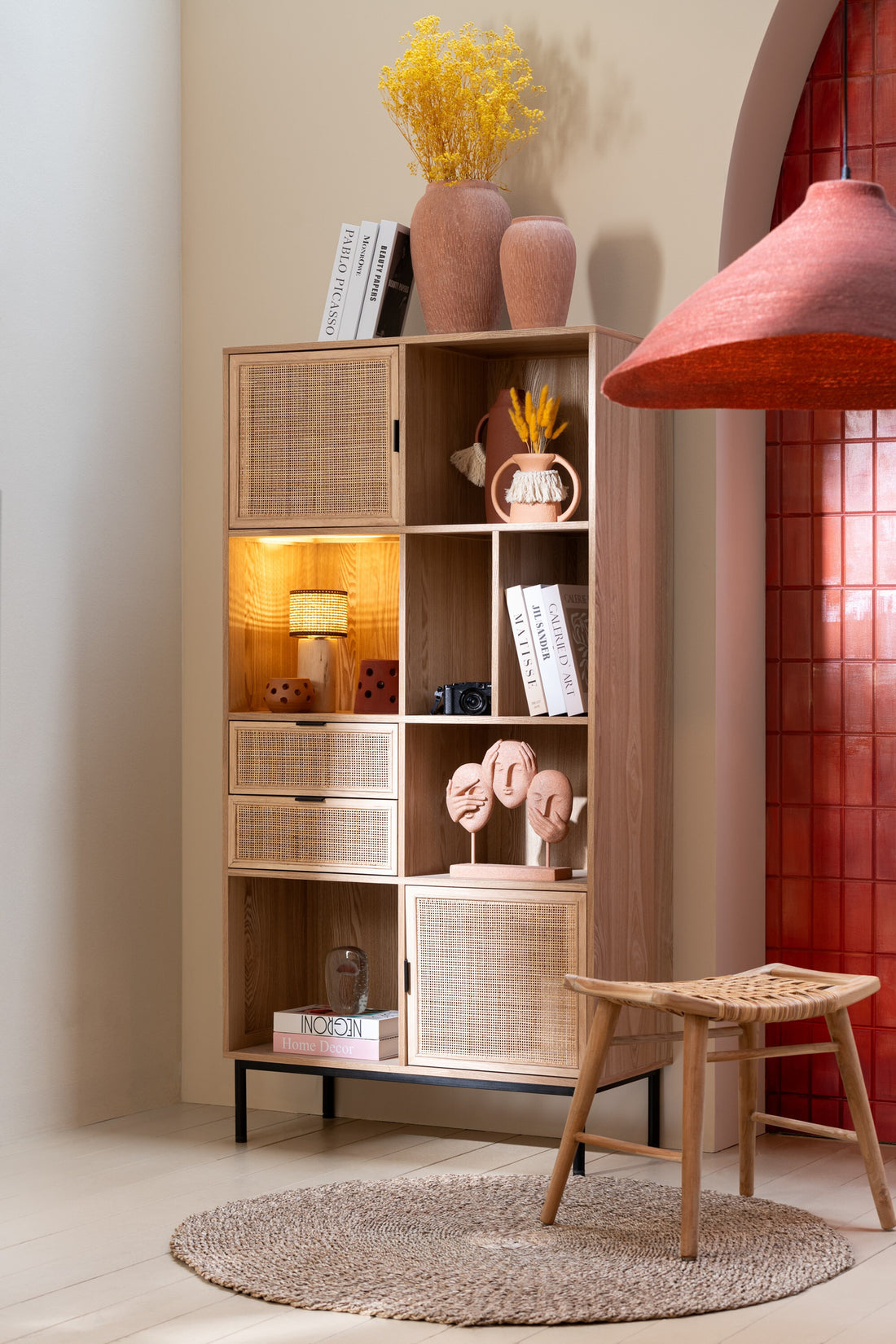 Vaas Kaia Terracotta Klein