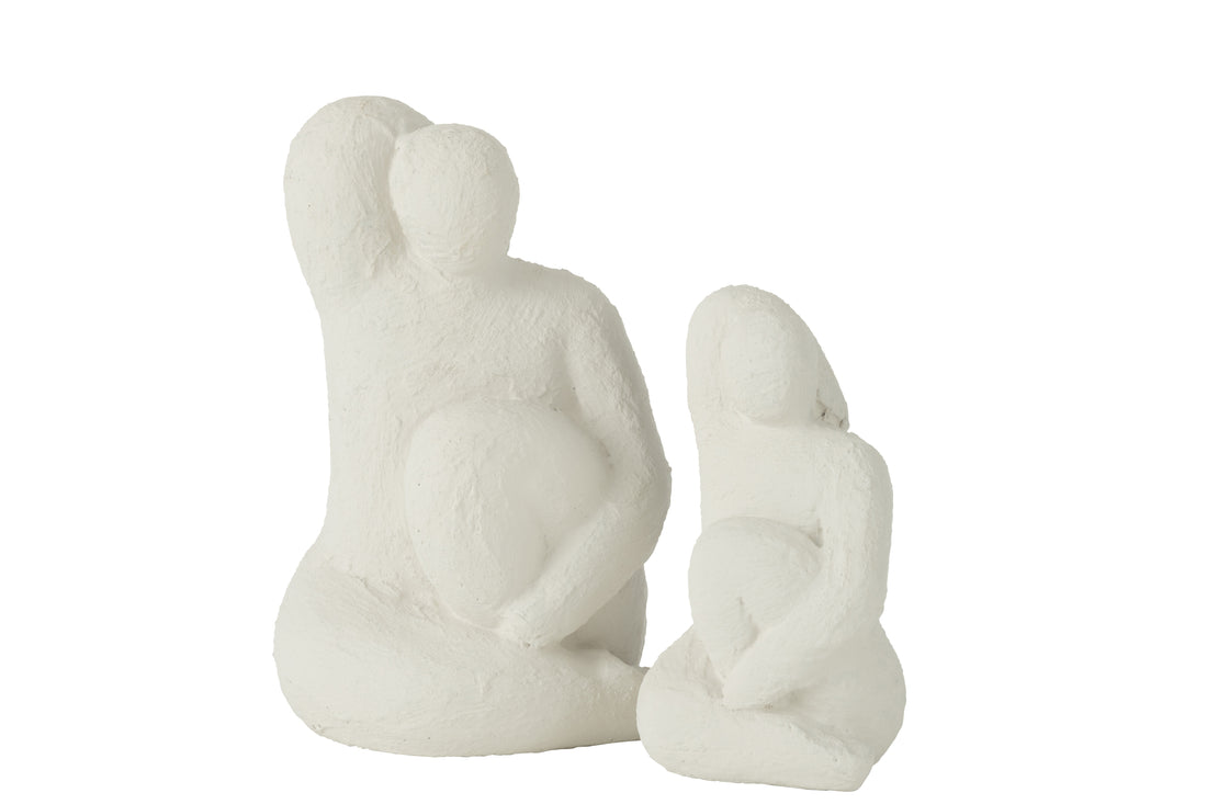 Beeldje Moderne Venus Cement Wit Groot