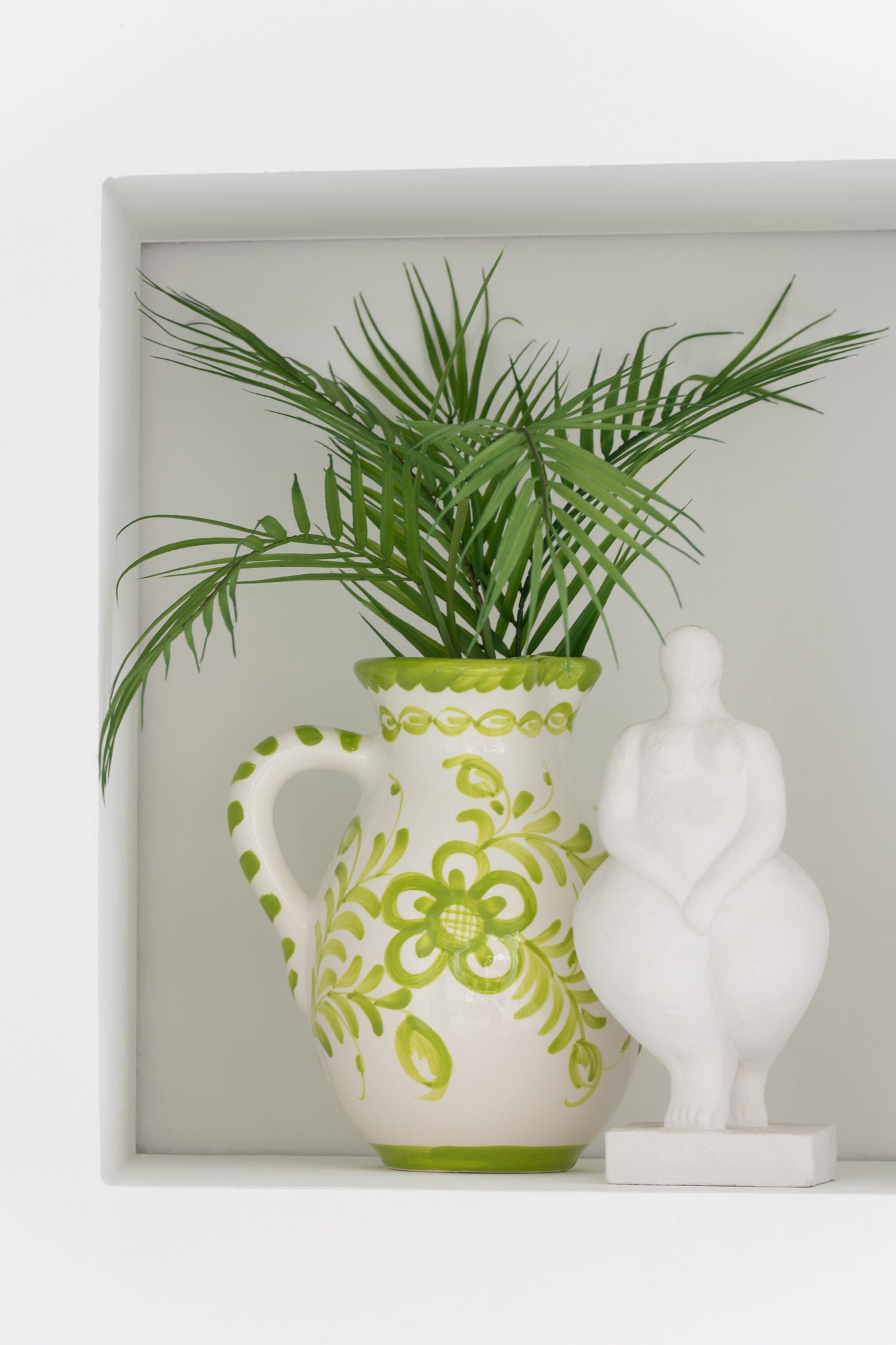 Beeldje Moderne Venus Cement Wit Assortiment Van 2
